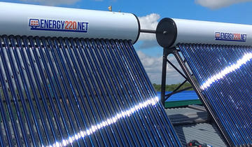 Солнечная котельная на 600 л. для горячего водоснабжения в ст. Дондуковской